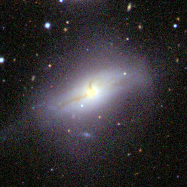 SDSS image of lenticular galaxy NGC 3801