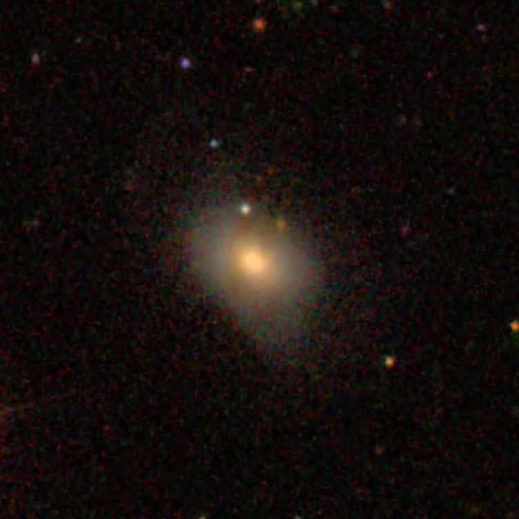 SDSS image of spiral galaxy NGC 3828