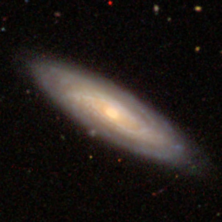 SDSS image of spiral galaxy NGC 3835