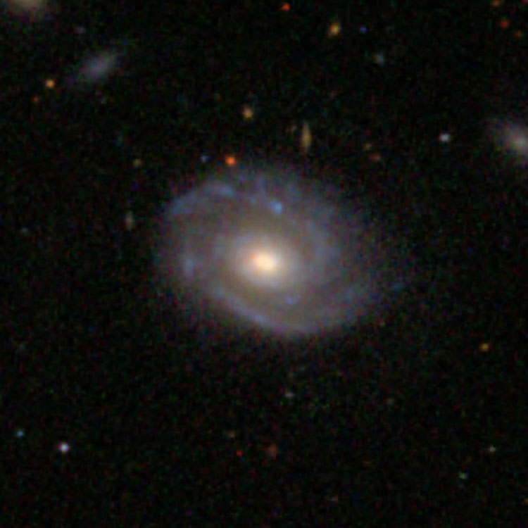SDSS image of spiral galaxy NGC 3840
