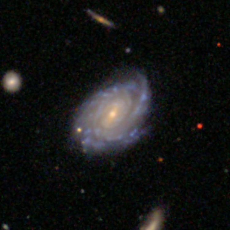 SDSS image of spiral galaxy NGC 3846