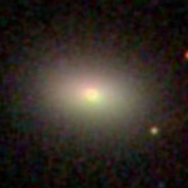 SDSS image of lenticular galaxy NGC 3851