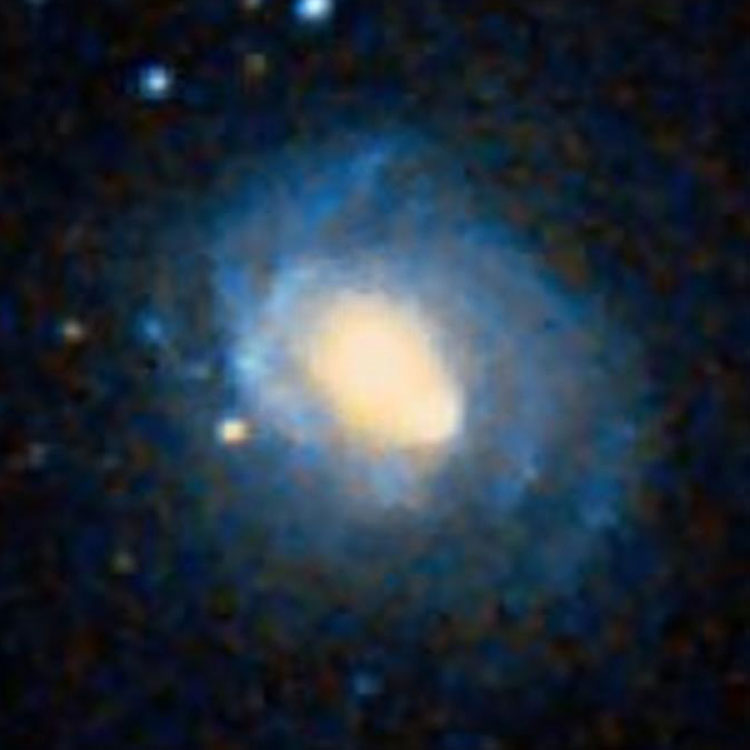 DSS image of spiral galaxy NGC 3865, which is probably also NGC 3854