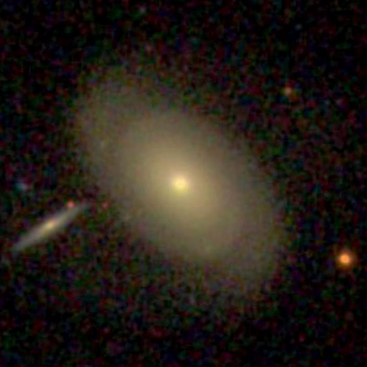 SDSS image of lenticular galaxy NGC 3857