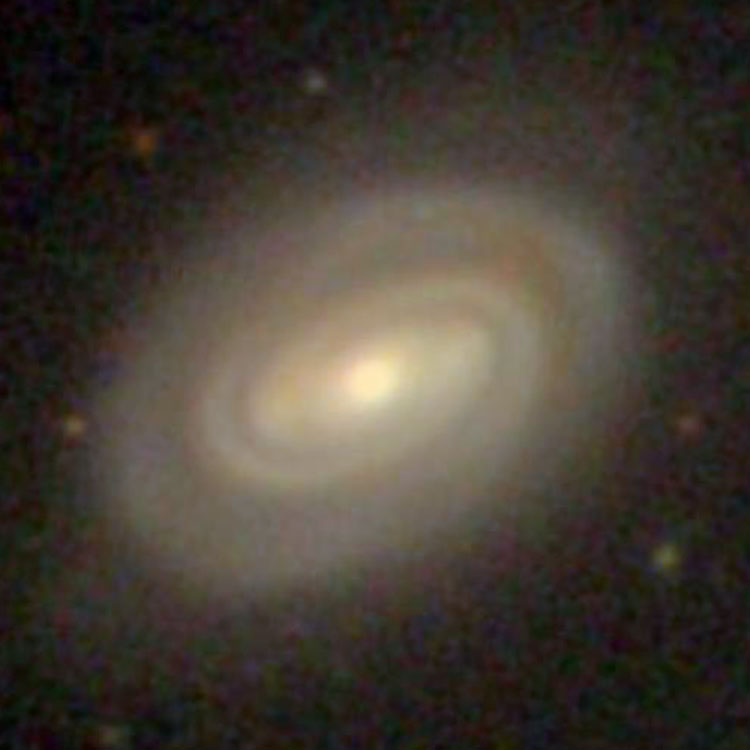SDSS image of spiral galaxy NGC 3895
