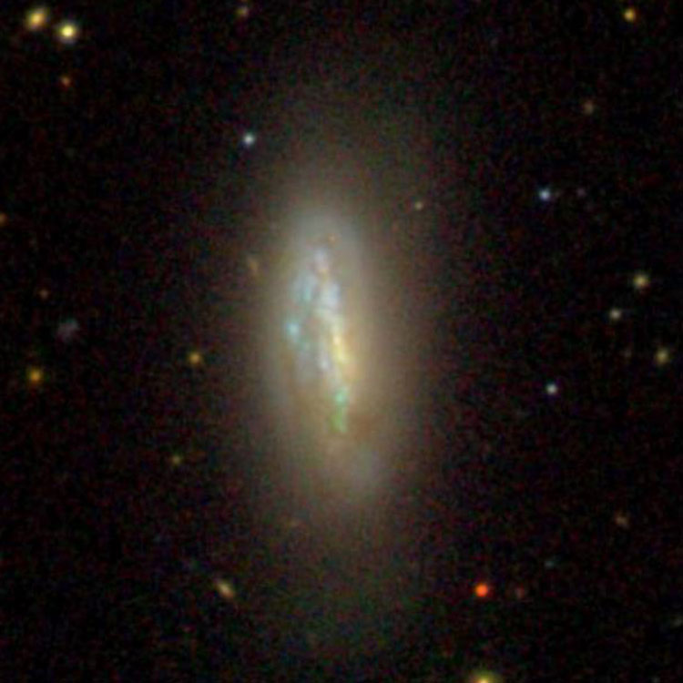 SDSS image of spiral galaxy NGC 3899, also known as NGC 3912