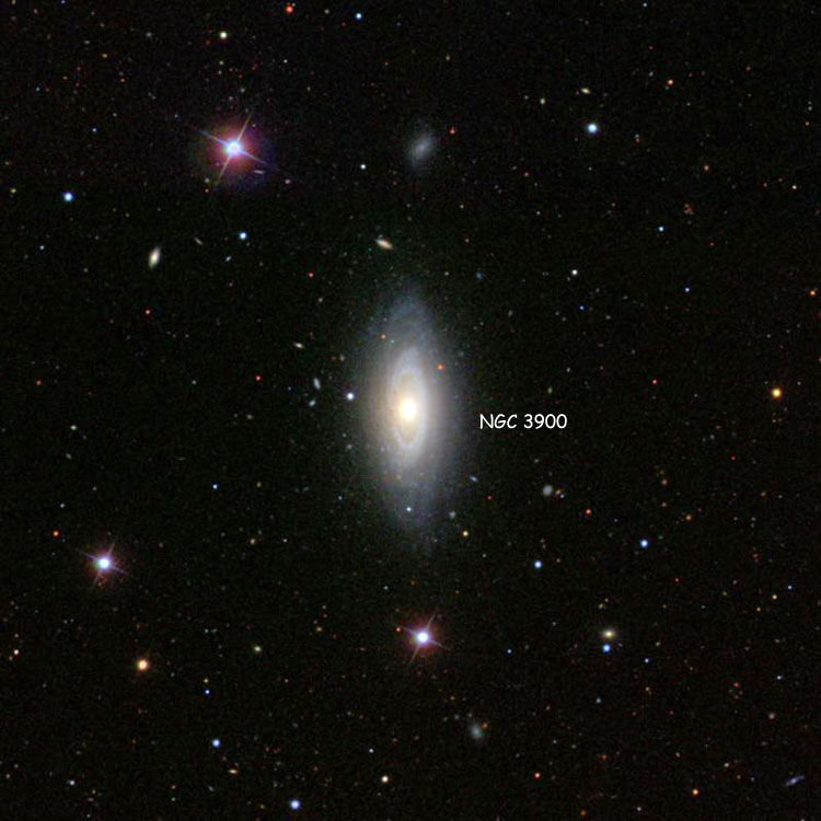 SDSS image of region near NGC 3900