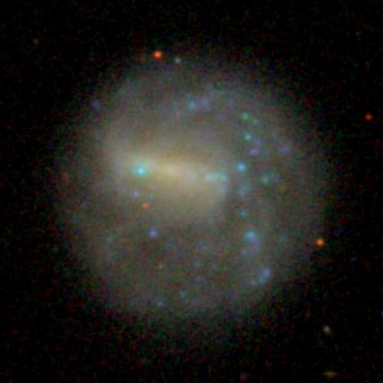 SDSS image of spiral galaxy NGC 3906