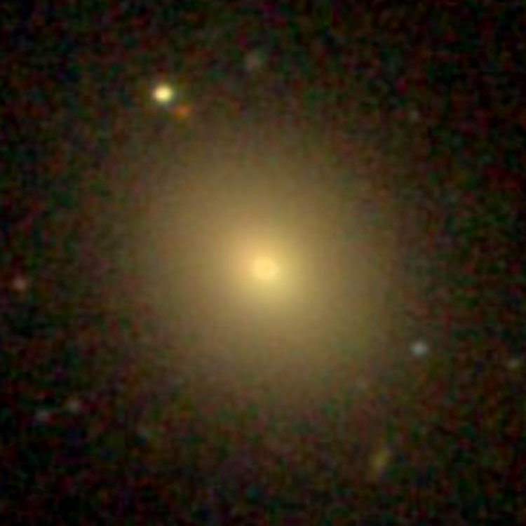 SDSS image of lenticular galaxy NGC 391
