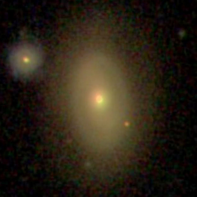 SDSS image of lenticular galaxy NGC 3925