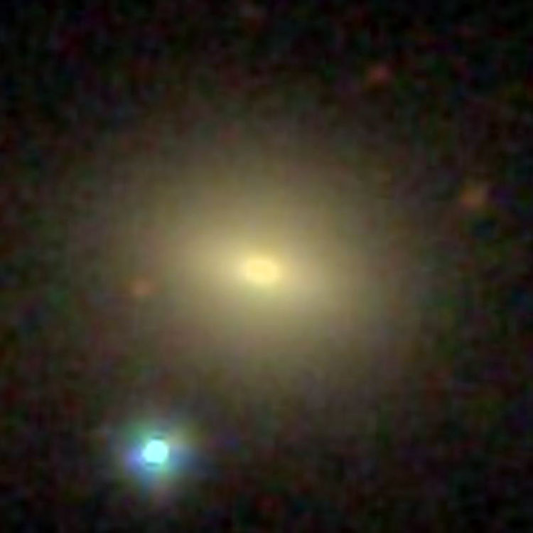 SDSS image of lenticular galaxy NGC 3929