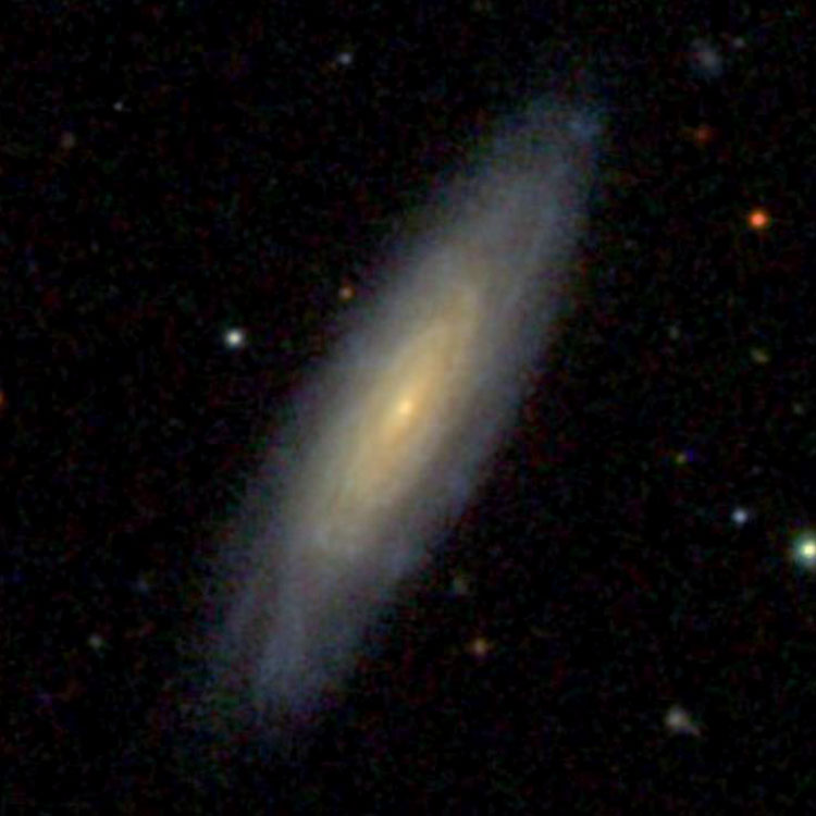 SDSS image of spiral galaxy NGC 4012