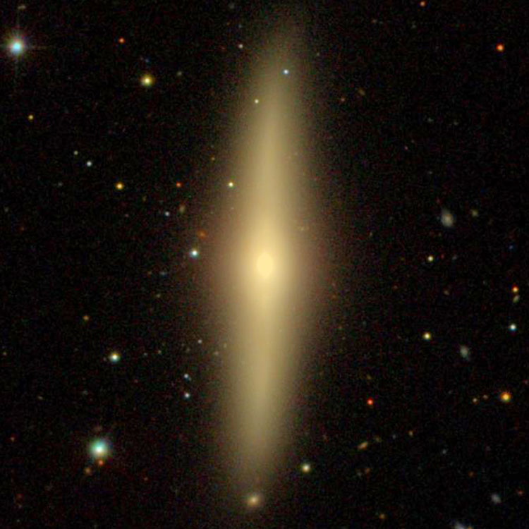 SDSS image of lenticular galaxy NGC 4026