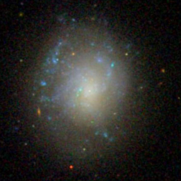 SDSS image of spiral galaxy NGC 4032