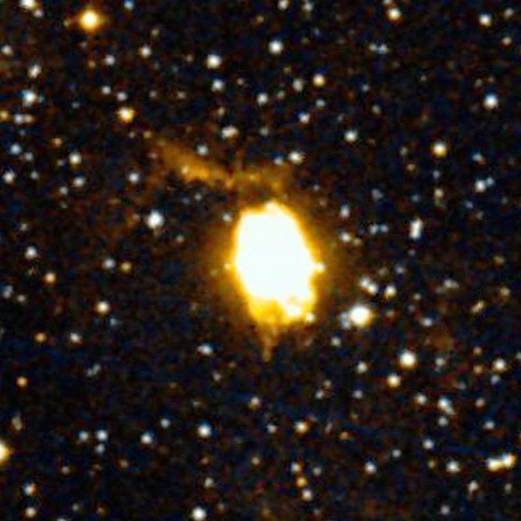 DSS image of 'bow-tie' for planetary nebula NGC 40