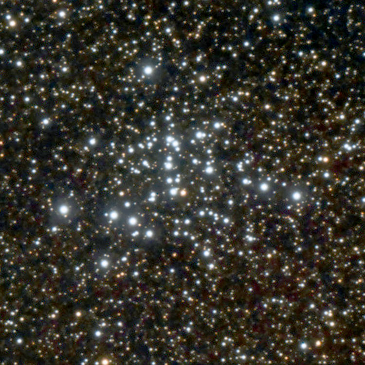 Fabiran Region image of open cluster NGC 4103