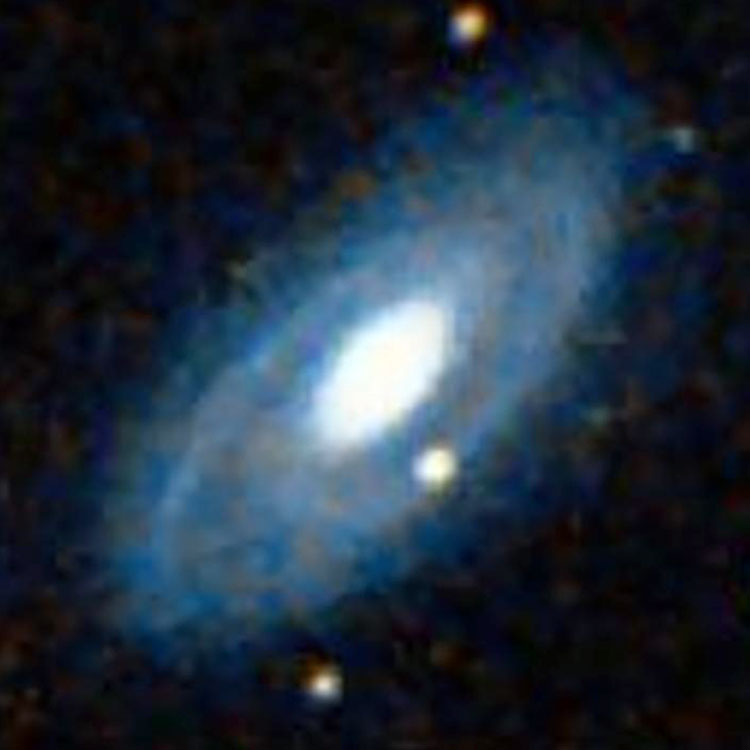 DSS image of spiral galaxy NGC 4114