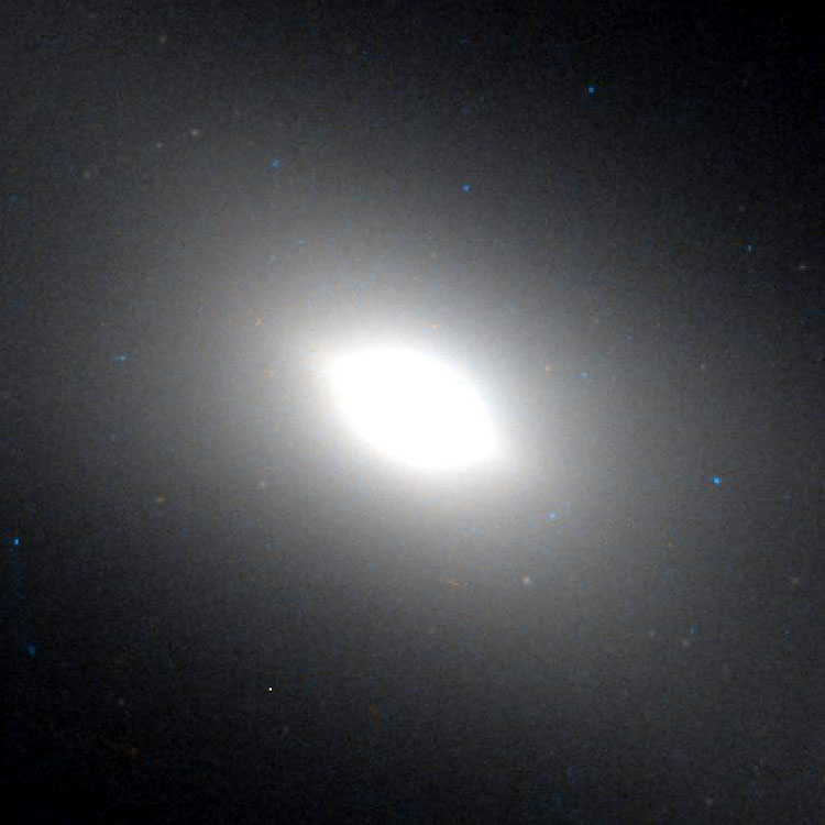 HST image of central core of lenticular galaxy NGC 4128
