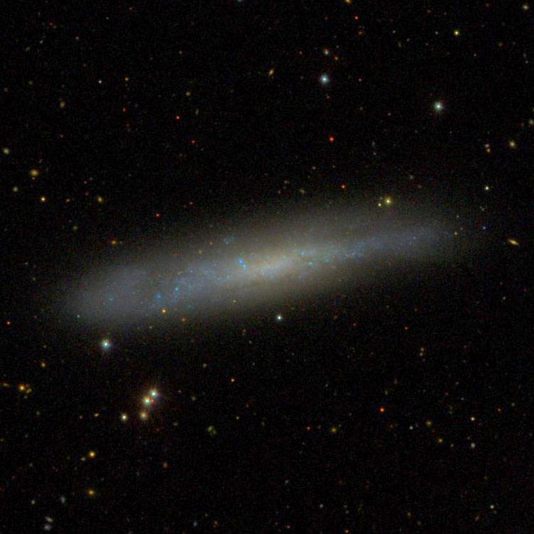 SDSS image of spiral galaxy NGC 4144