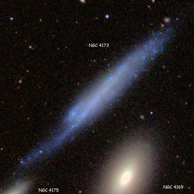 SDSS image of NGC 4173