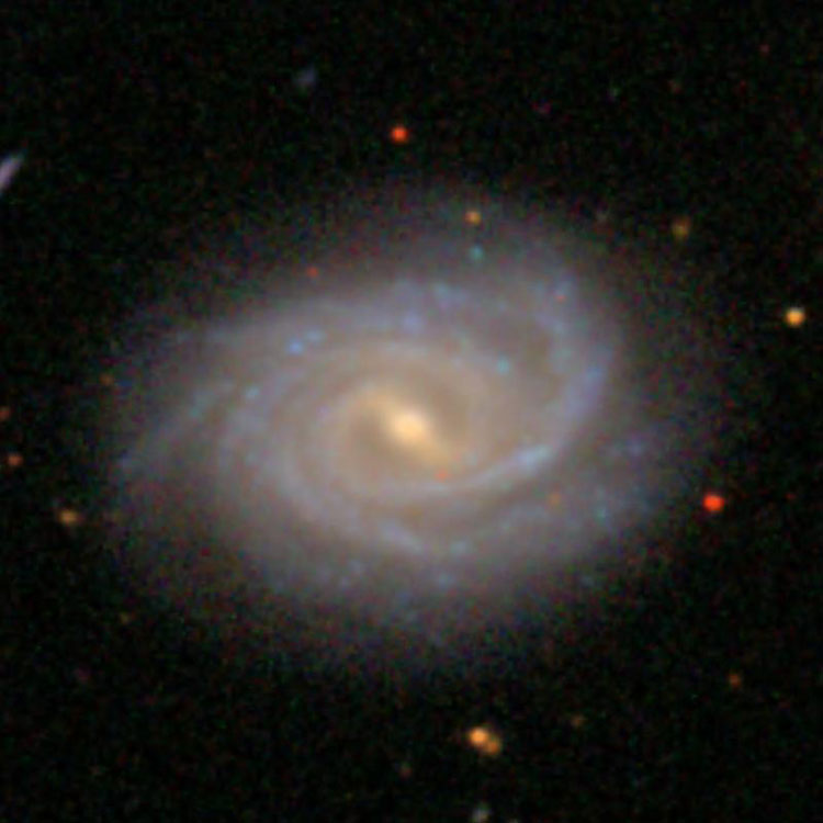 SDSS image of spiral galaxy NGC 4210