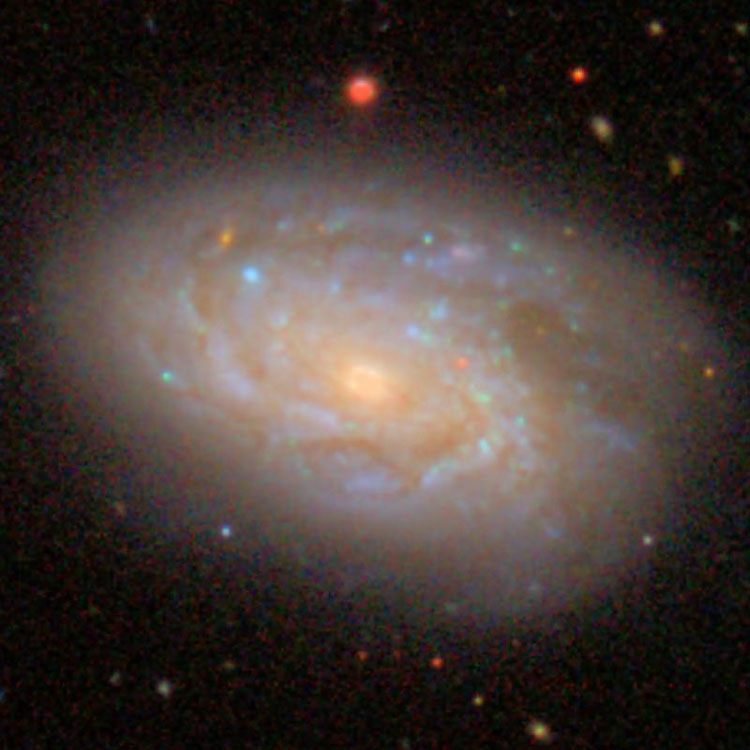 SDSS image of spiral galaxy NGC 4212