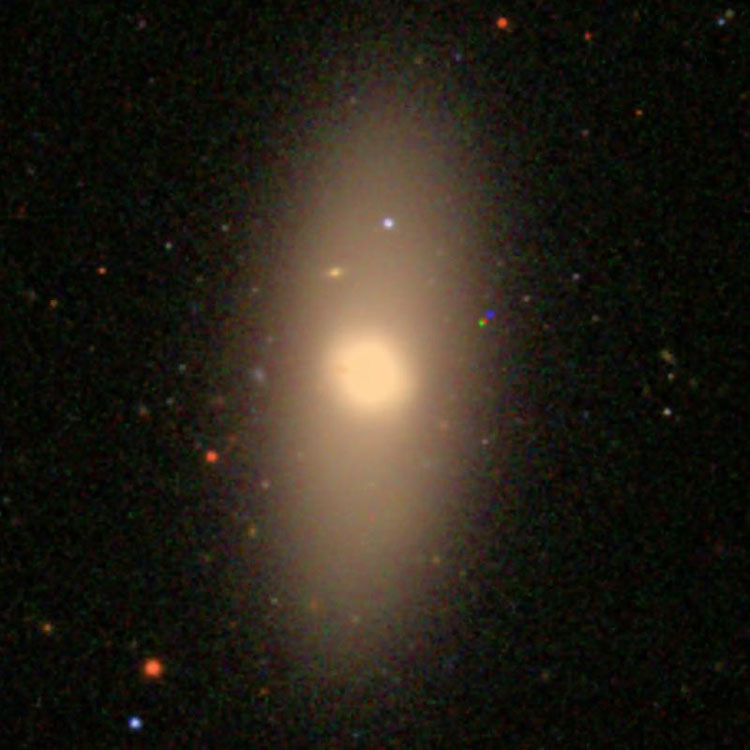 SDSS image of lenticular galaxy NGC 4233