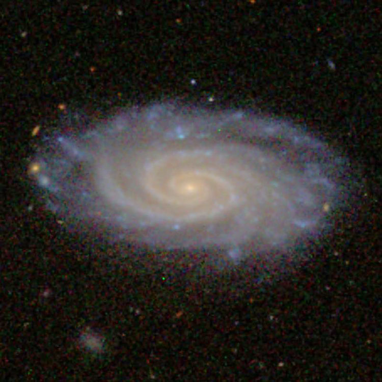 SDSS image of spiral galaxy NGC 4246