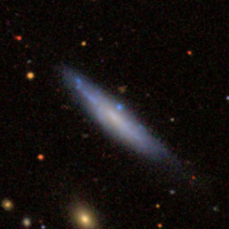 SDSS image of spiral galaxy NGC 4252