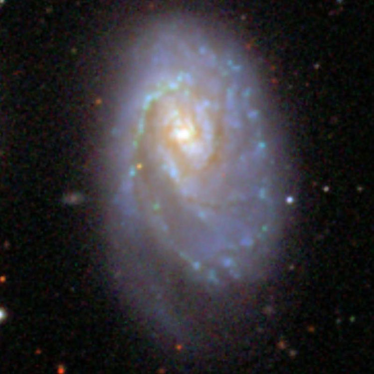 SDSS image of spiral galaxy NGC 4273