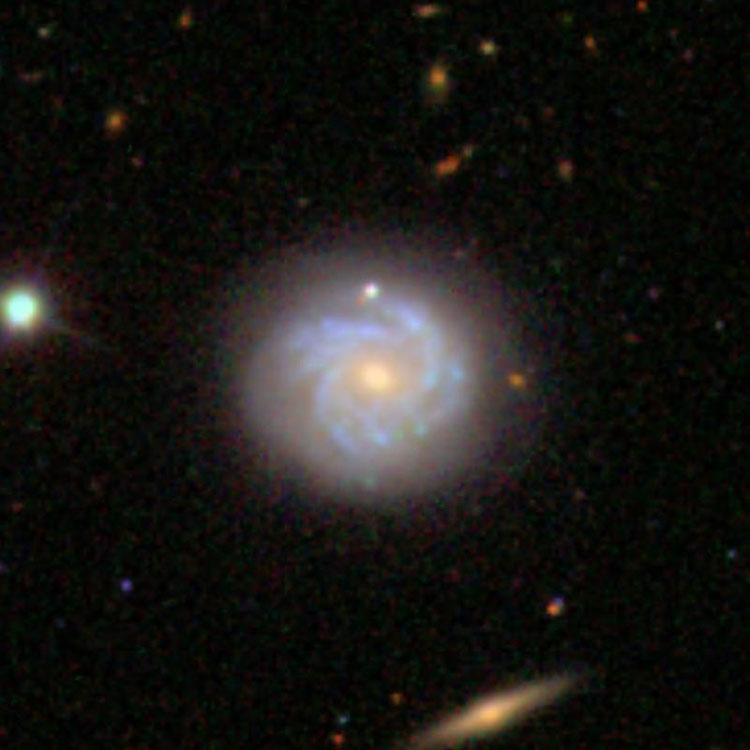 SDSS image of spiral galaxy NGC 4275