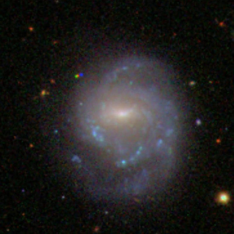 SDSS image of spiral galaxy NGC 4276