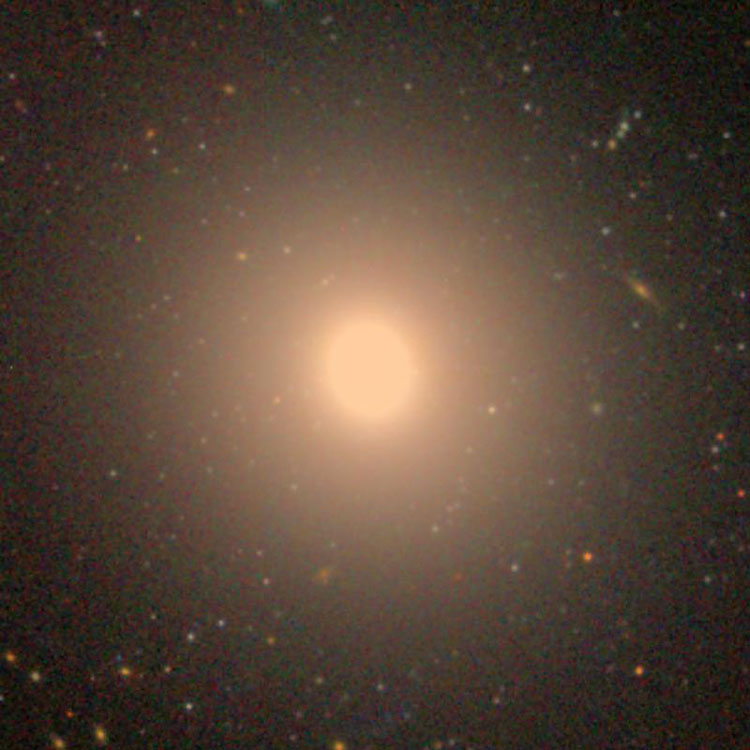 SDSS image of elliptical galaxy NGC 4278