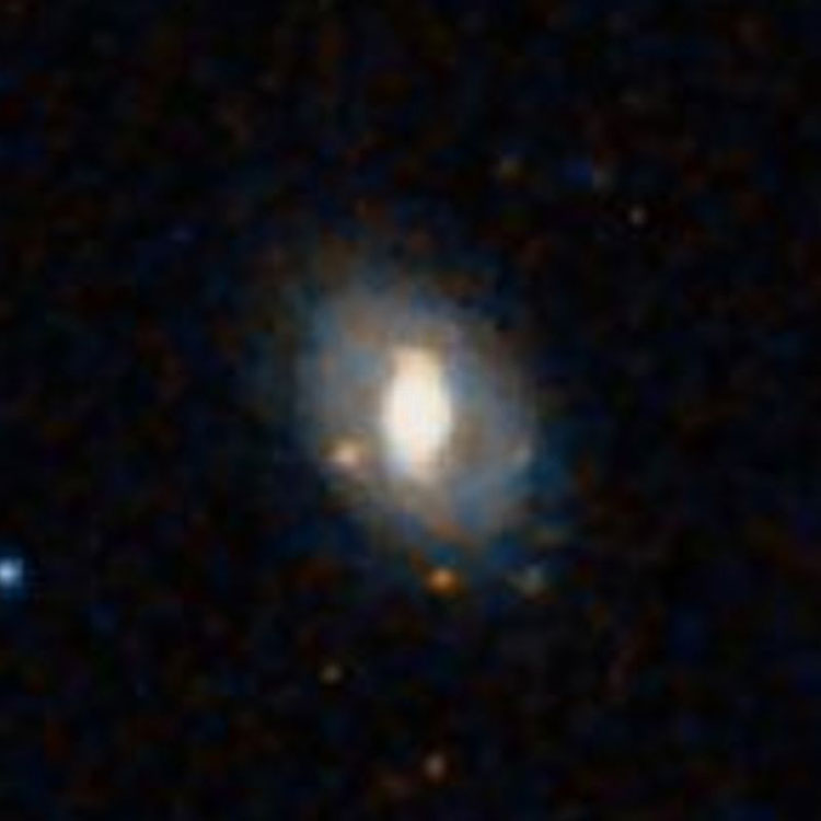 DSS image of the lenticular galaxy that is probably NGC 4279