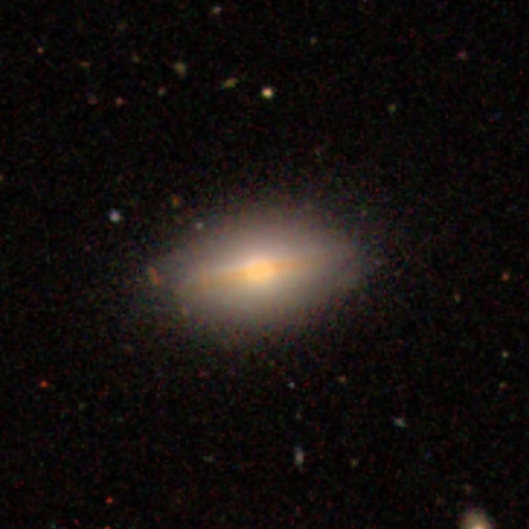 SDSS image of lenticular galaxy NGC 4282