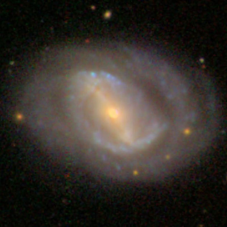 SDSS image of spiral galaxy NGC 4290