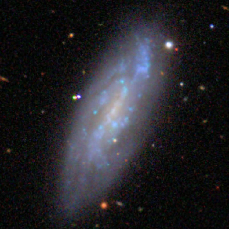 SDSS image of spiral galaxy NGC 4294