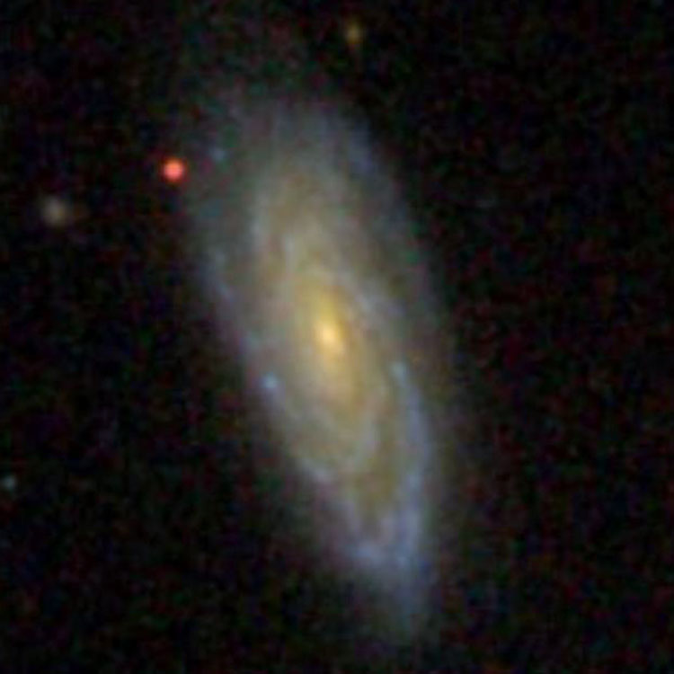 SDSS image of piral galaxy NGC 435