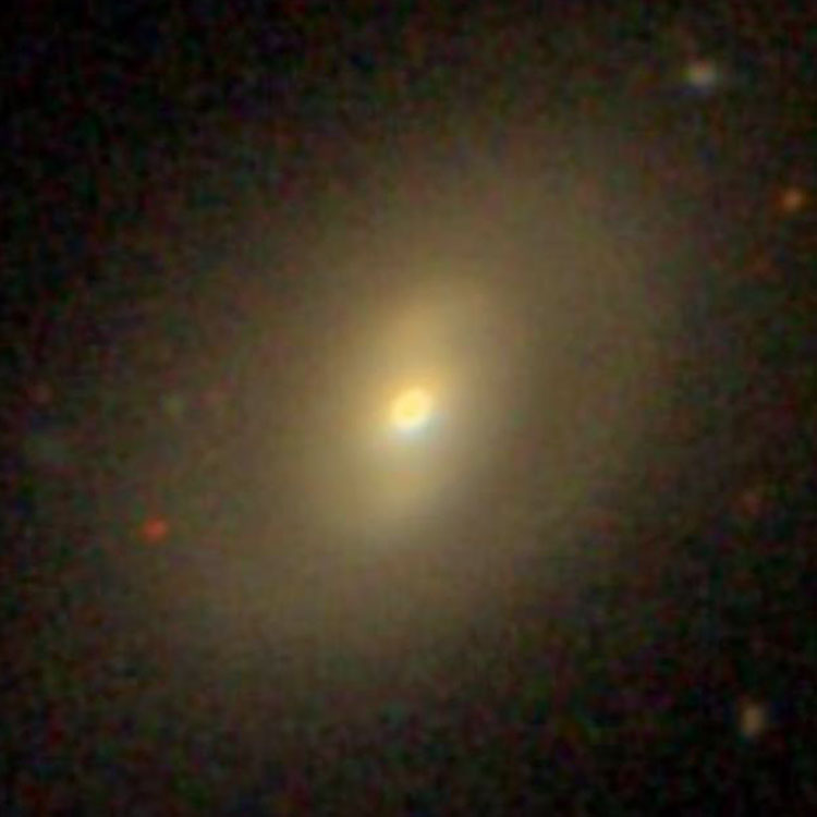 SDSS image of lenticular galaxy NGC 437