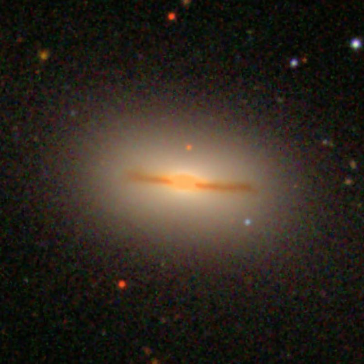 SDSS image of spiral galaxy NGC 4370