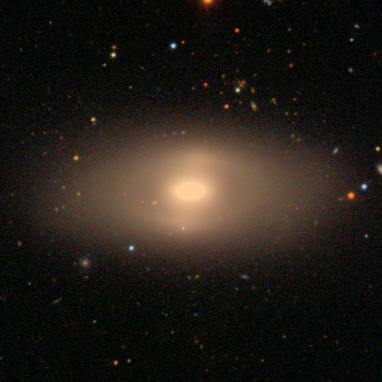 SDSS image of lenticular galaxy NGC 4371