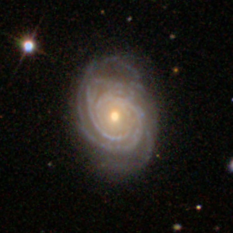 SDSS image of spiral galaxy NGC 4375