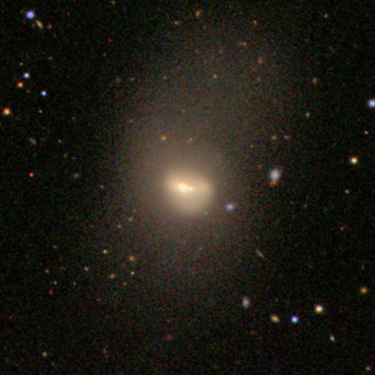 SDSS image of lenticular galaxy NGC 4392