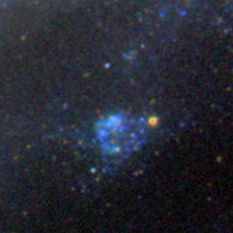 SDSS image of emission region NGC 4399