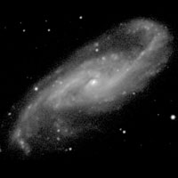 de Vaucouleurs Atlas of Galaxies image of NGC 4536