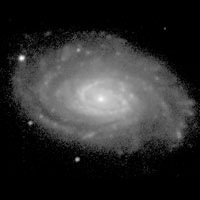 de Vaucouleurs Atlas of Galaxies image of NGC 4651