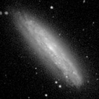 de Vaucouleurs Atlas of Galaxies image of NGC 4666