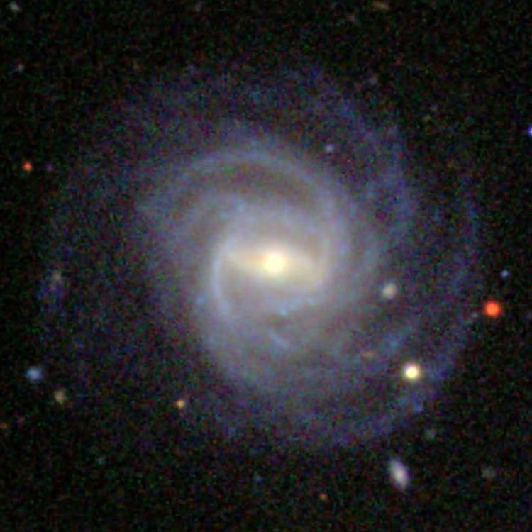 SDSS image of spiral galaxy NGC 47