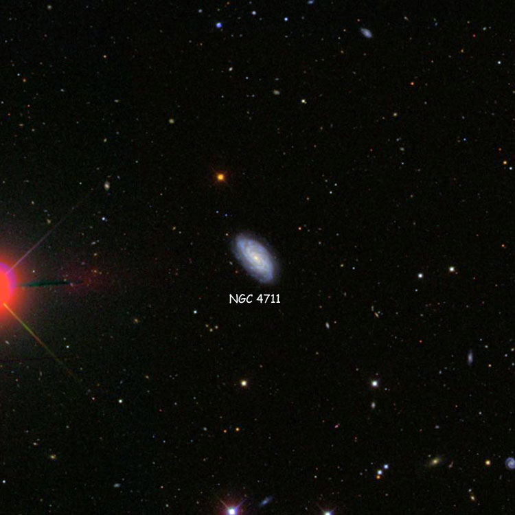 SDSS image of NGC 4711
