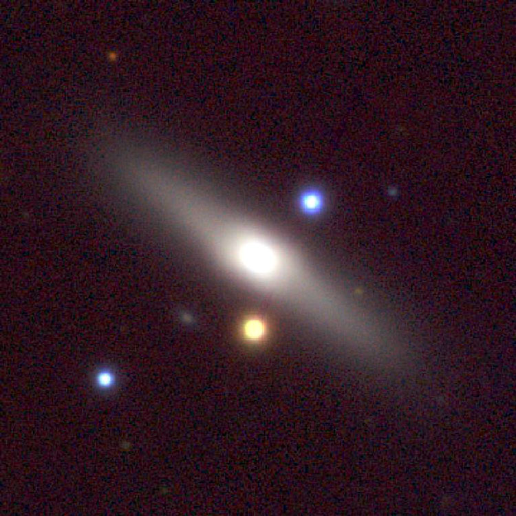 PanSTARRS image of lenticular galaxy NGC 4757
